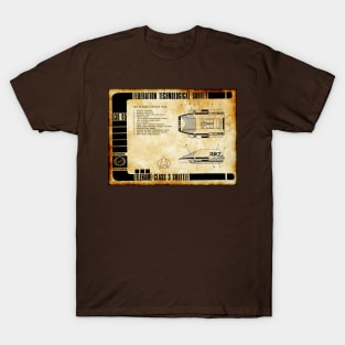 Parchment Showing Next-Gen Shuttle Craft T-Shirt